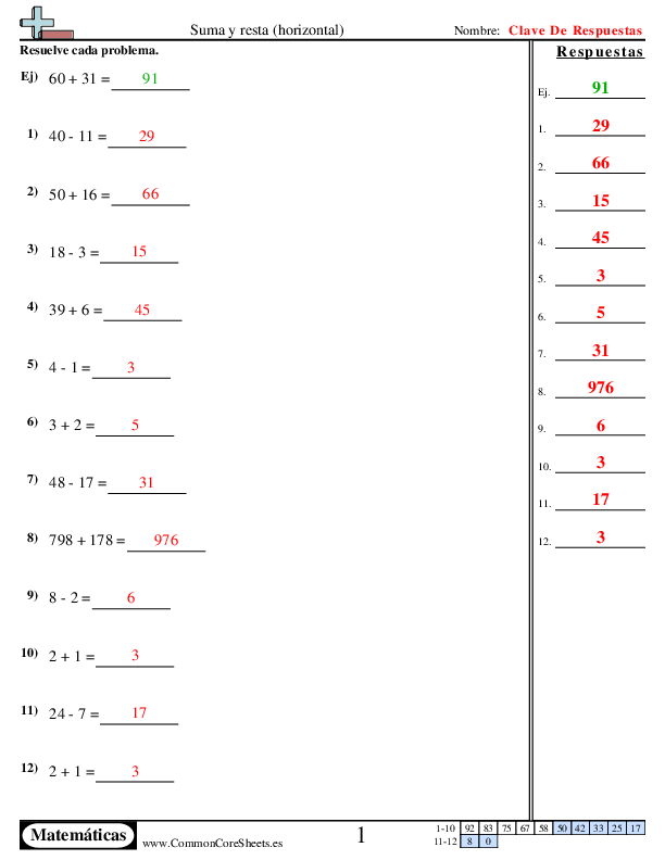  - suma-y-resta-horizontal worksheet