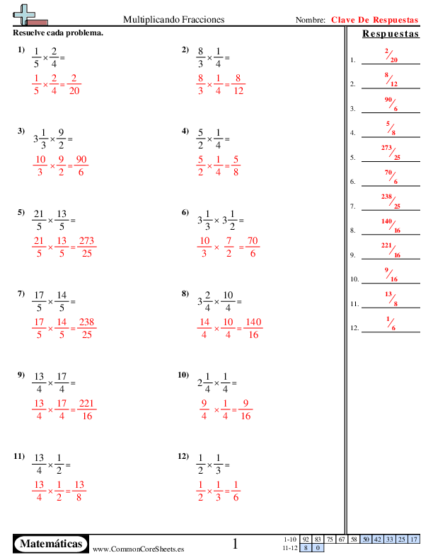  - multiplicar-fracciones worksheet