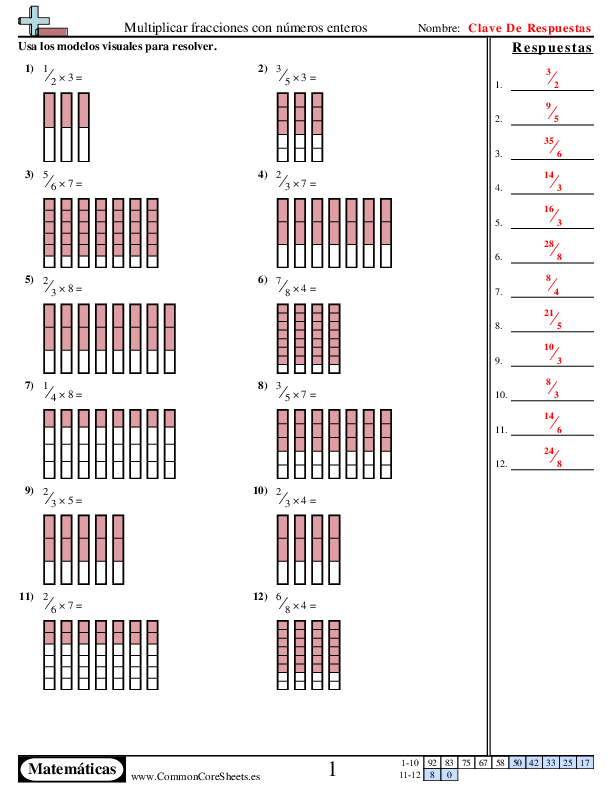  - multiplicar-fracciones-con-numeros-enteros worksheet