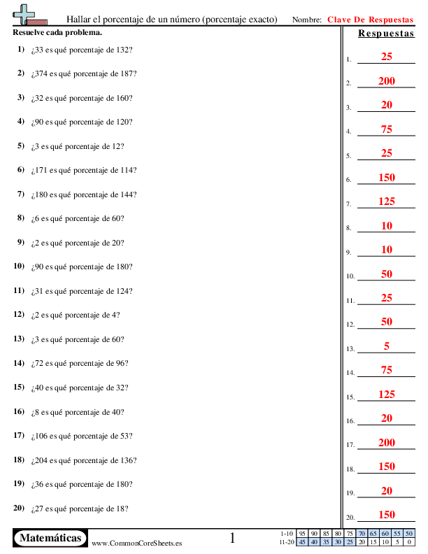  - hallar-el-porcentaje-de-un-numero-porcentaje-exacto worksheet