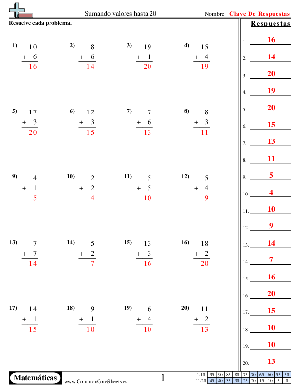  - sumando-con-el-20 worksheet