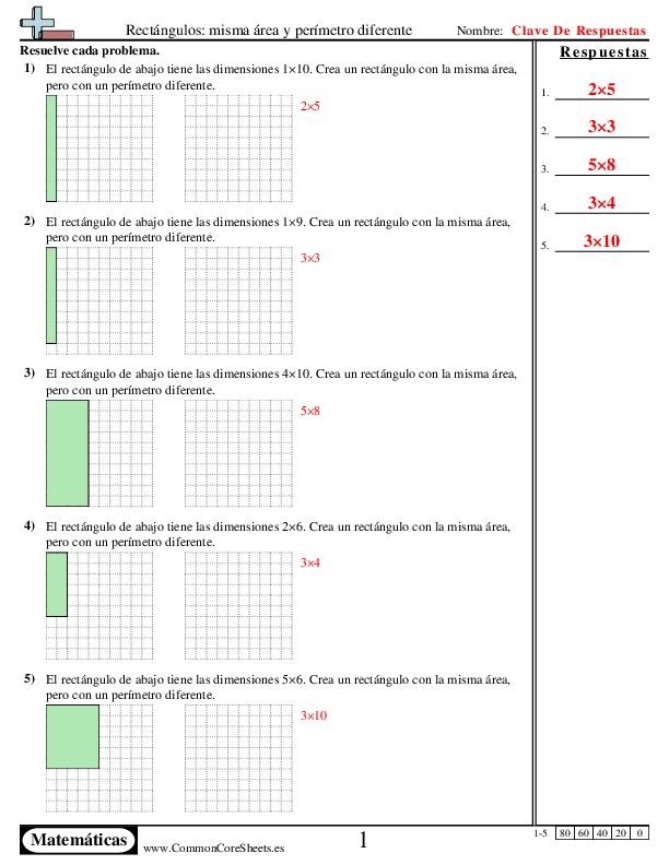  - rectangulos-misma-area-y-perimetro-diferente worksheet