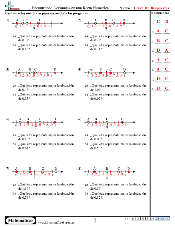  - encontrando-decimales-en-una-recta-numerica-decimas-y-centesimas worksheet