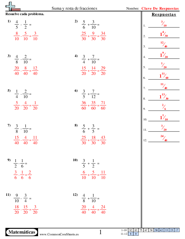  - 414 worksheet