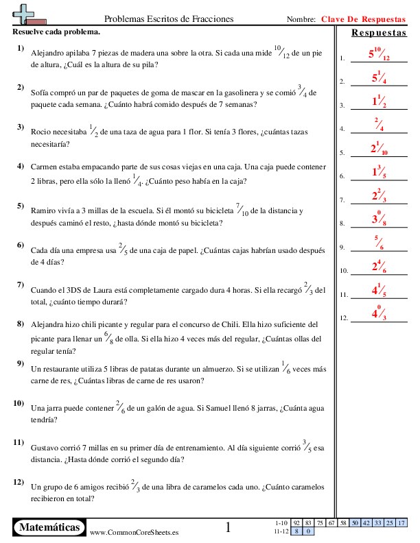  - 477 worksheet