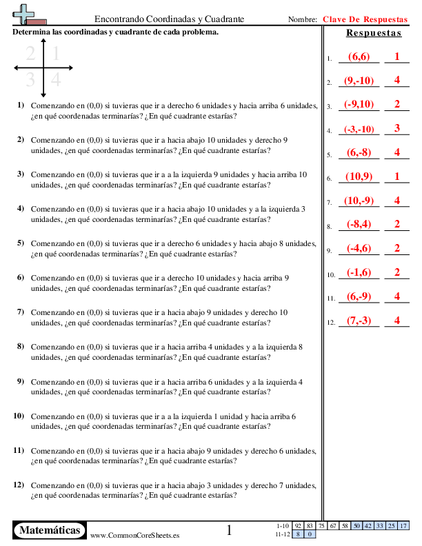  - encontrar-coordenadas-y-cuadrantes worksheet