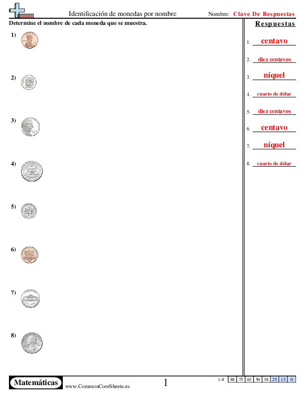  - identificacion-de-monedas-por-nombre worksheet