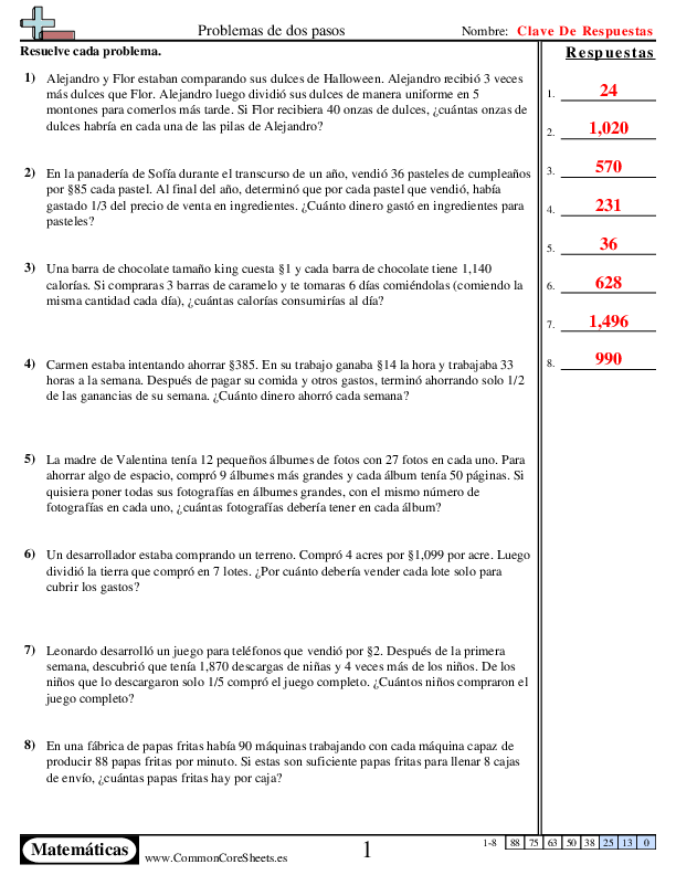  - 701 worksheet