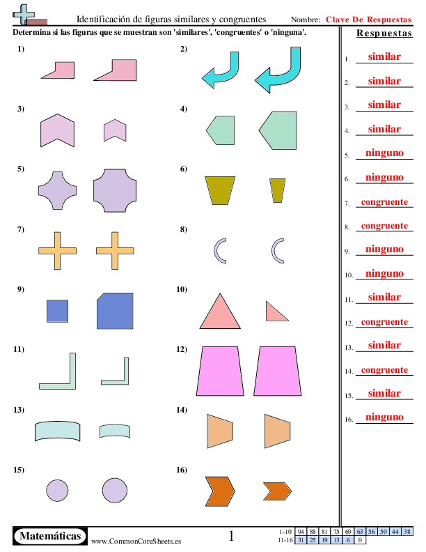  - identificacion-de-figuras-similares-y-congruentes worksheet