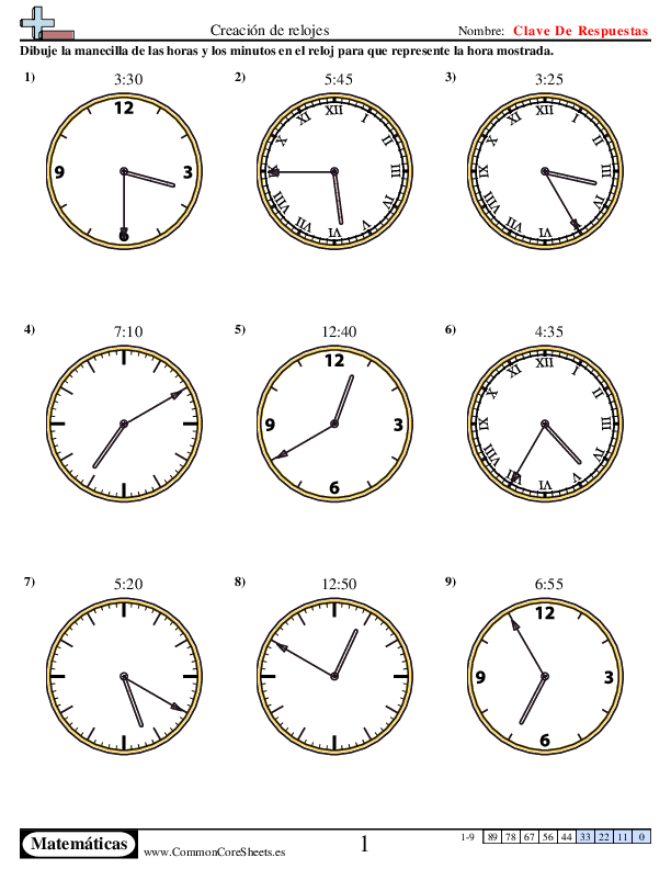  - 914 worksheet