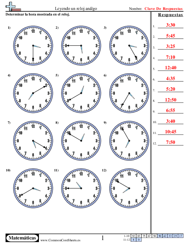  - incrementos-de-5-minutos worksheet