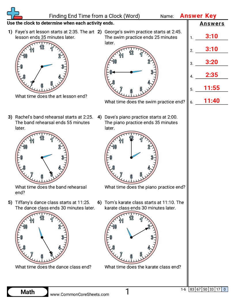 Related worksheet