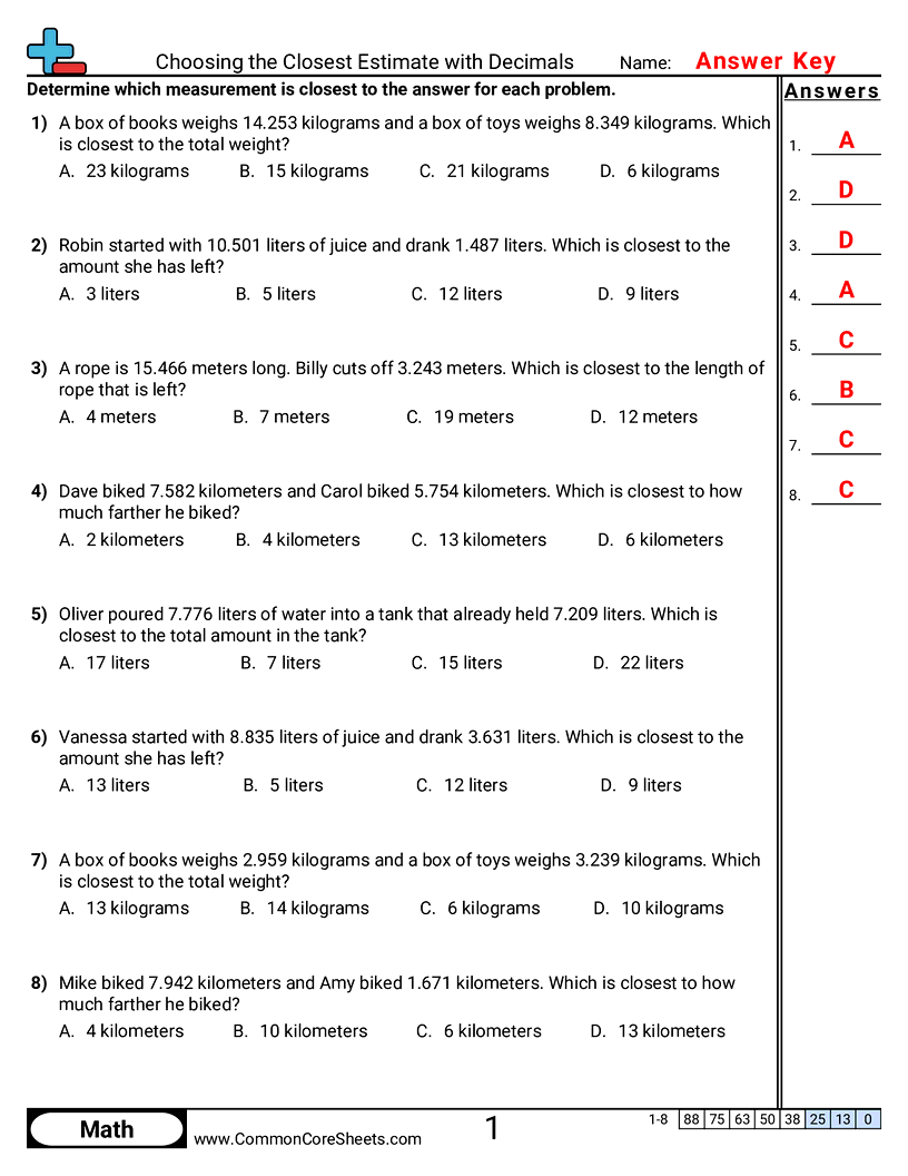 Related worksheet