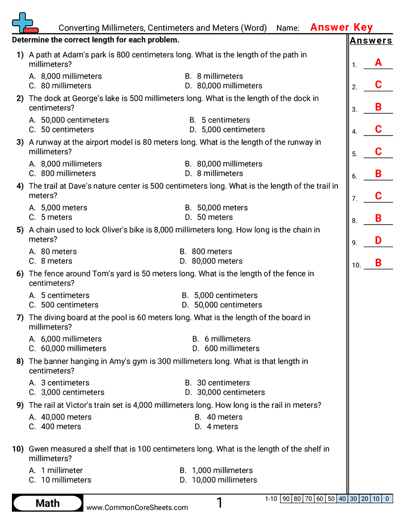 Related worksheet