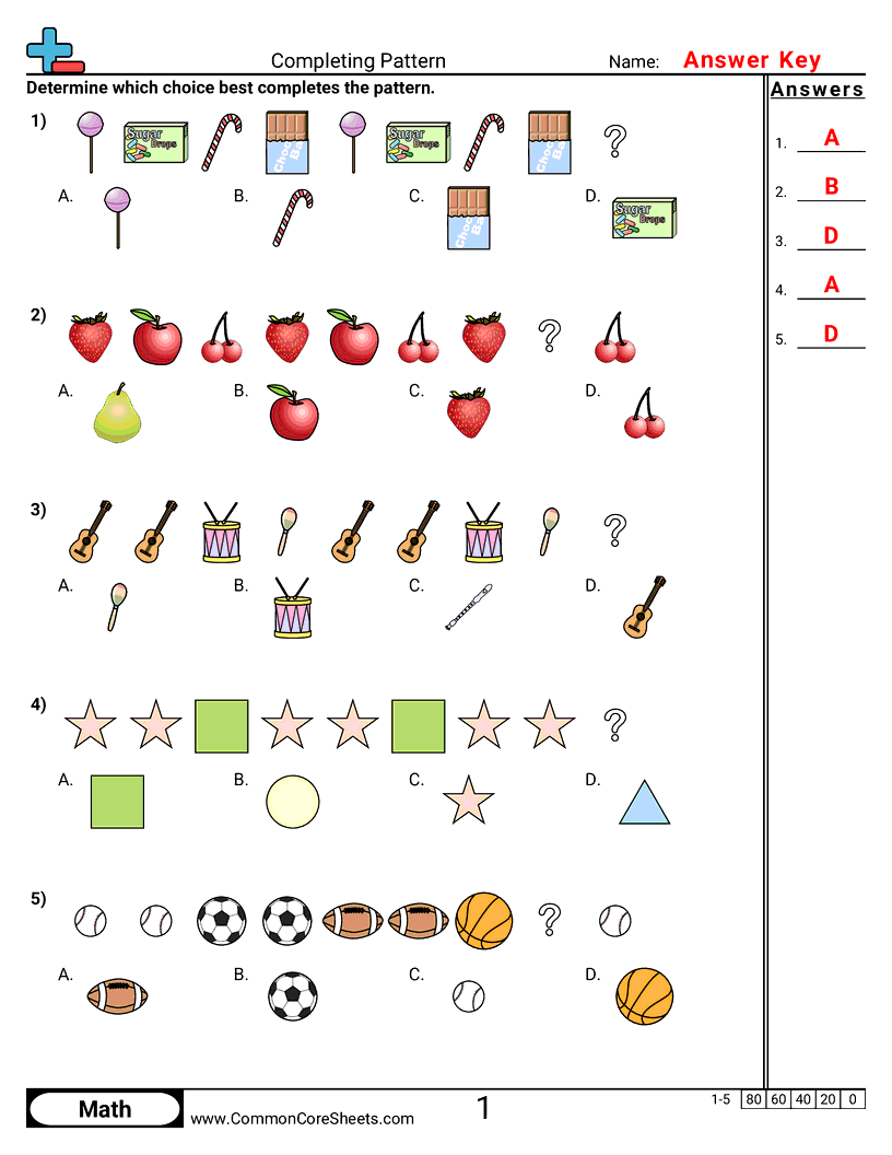 Related worksheet